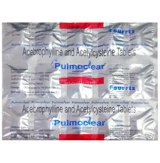 pulmoclear tablet 15's